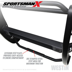 Westin Automotive 40-33955 Sportsman X Grille Guard Textured Black