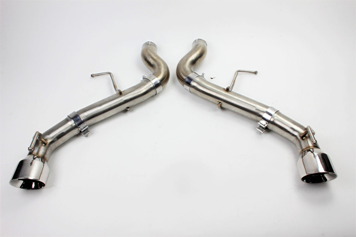 Mishimoto MMEXH-CAM8-16ADTRP Chevrolet Camaro SS Dual Tip Race Axleback Exhaust 2016-2024  MMEXH-CAM8-16ADTRP