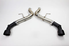 Mishimoto MMEXH-CAM8-16ADTRBK Chevrolet Camaro SS Dual-Tip Race Axle-Back Exhaust 2016-2024  MMEXH-CAM8-16ADTRBK