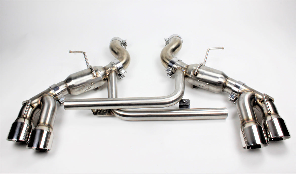 Mishimoto MMEXH-CAM8-16AQTPP Chevrolet Camaro SS Quad-Tip Pro Axle-Back Exhaust 2016-2024  MMEXH-CAM8-16AQTPP