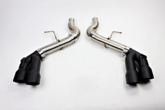 Mishimoto MMEXH-CAM8-16AQTRBK Chevrolet Camaro SS Quad-Tip Race Axle-Back Exhaust 2016-2024  MMEXH-CAM8-16AQTRBK