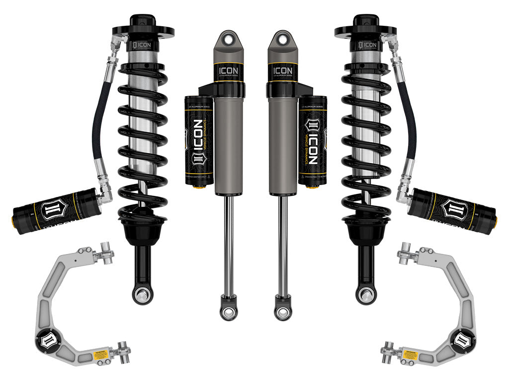 ICON Vehicle Dynamics K93163 2.5-3 inch Stage 3 Suspension System with Billet UCA