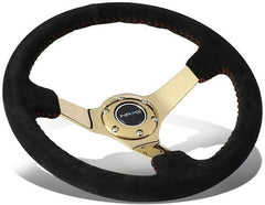 NRG Innovations Reinforced Steering Wheel RST-036GD-S
