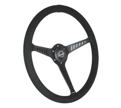 NRG Innovations CLASSIC 380MM STEALTH SUEDE ALCANTARA STEERING WHEEL