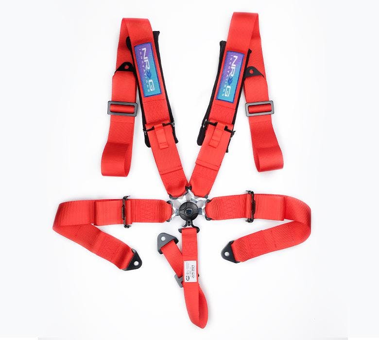 NRG Innovations SFI Racing Camlock 5PT Harness SBH-B6PCRD