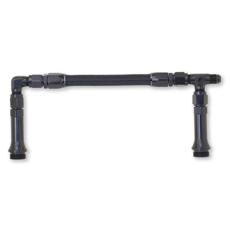 PROWORX Performance 415062 -06 X 7/8-20  Dual Inlet to fit Holley-4150  (center to center 9.3") - Black