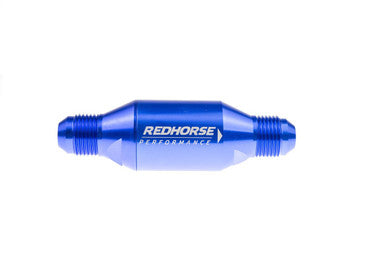 Redhorse Performance 4152-08-1 -08 inlet -08 outlet AN One Way Check Valve - blue