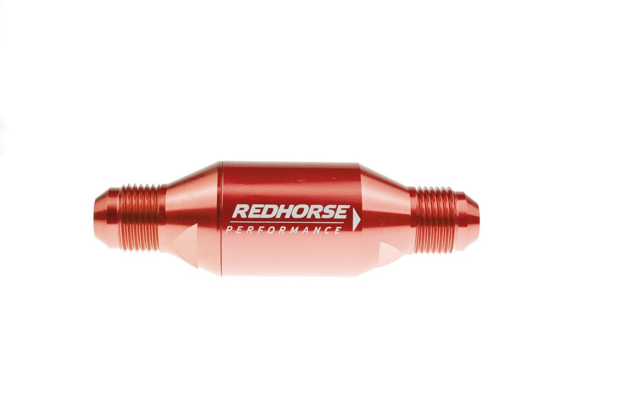 Redhorse Performance 4152-08-3 -08 inlet -08 outlet AN One Way Check Valve - red