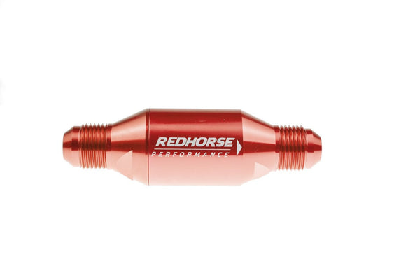Redhorse Performance 4152-08-3 -08 inlet -08 outlet AN One Way Check Valve - red