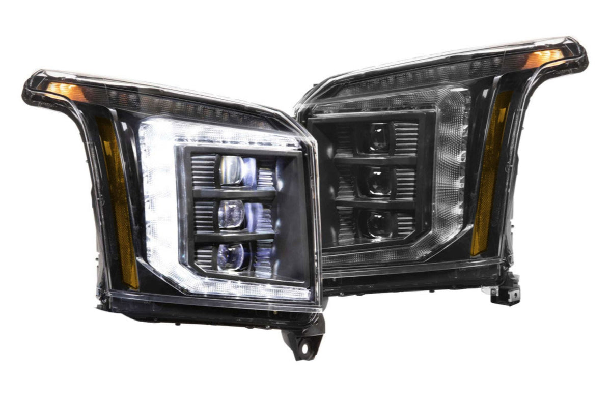 Morimoto XB LED Headlights: GMC Yukon (15-20) (Pair / ASM) LF545