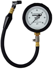 Moroso 89562 Pro Series Tire Pressure Gauge (0-60 PSI, 16.25 Hose, 4 Face)
