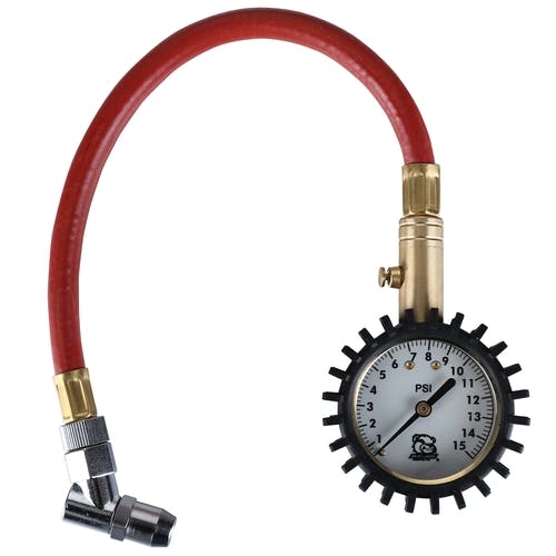 Bulldog Winch Co LLC 42062 0-15psi Low Air Pressure Gauge - Analog