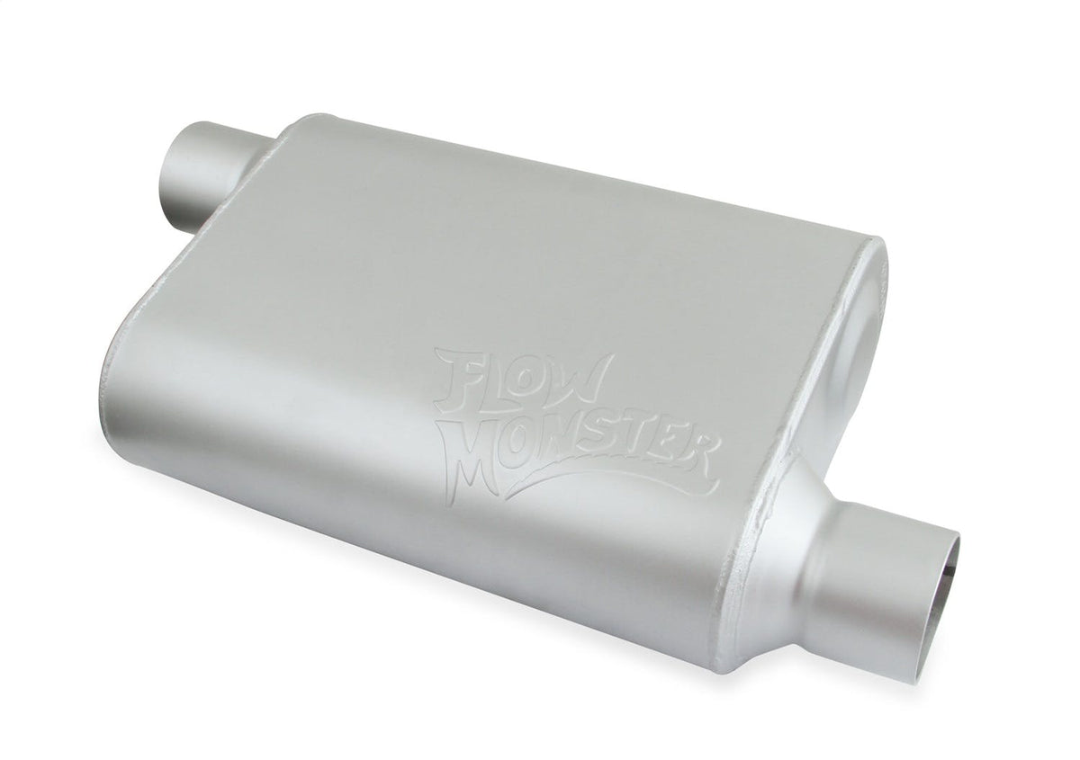 Flowmaster 42443-FM FLOWMONSTER 2-CHAMBER MUFFLER ALUMINIZED