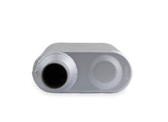 Flowmaster 42443-FM FLOWMONSTER 2-CHAMBER MUFFLER ALUMINIZED