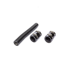 Racing Power Company R7301BK 12 inch radiator kit - black