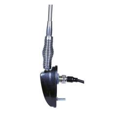 Metra Electronics 44-US401 Aftermarket side mount radio spring antenna with black base.