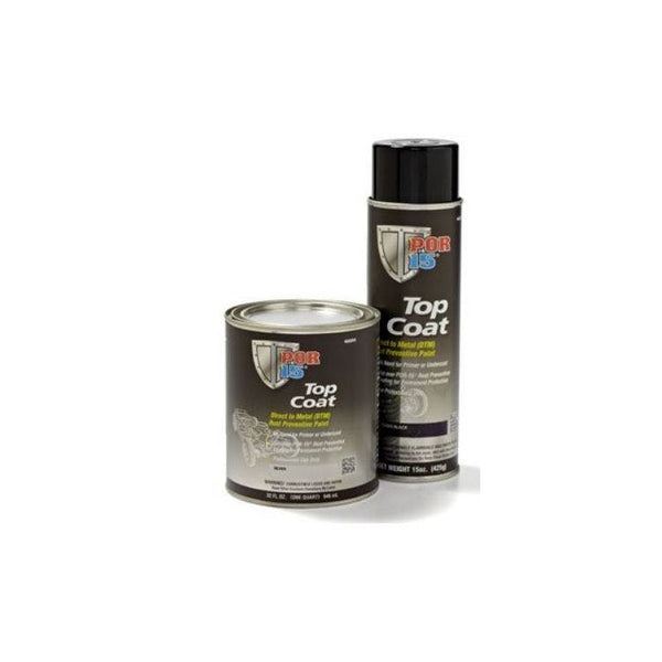 POR-15 Top Coat Gloss Black - Qt. 45804