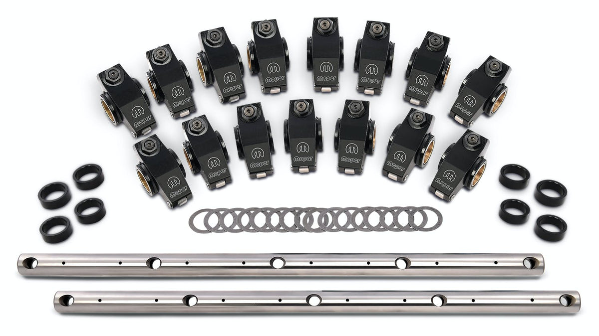 PROFORM 440-869 Roller Rocker Arm Set; 1.5; Shaft-Mount; MOPAR; Black; Fits SB Chrysler Engines