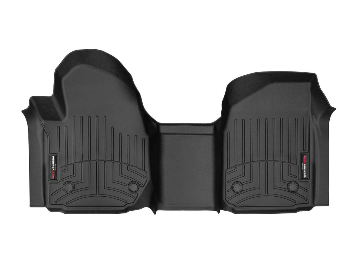 WeatherTech 4415421V Black Front FloorLiner for Vinyl Floors