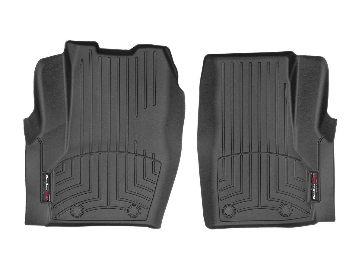 WeatherTech 4416061V Black Front FloorLiner for Vinyl Floors