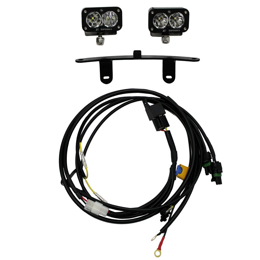 Baja Designs 447029 Twin Windscreen Mount Kit Sportsmen