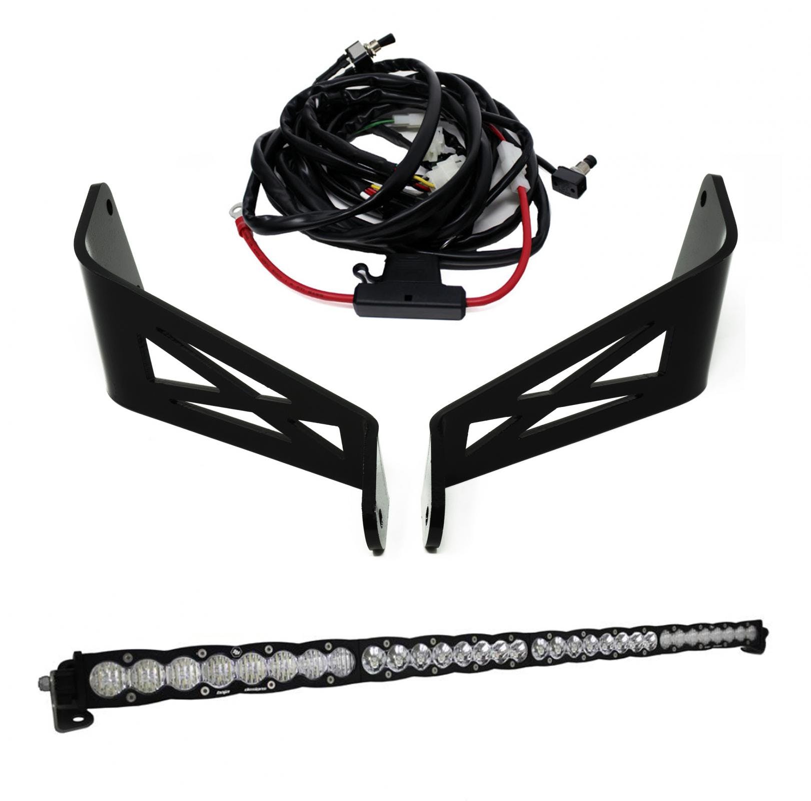 Baja Designs 447083 Can-Am Maverick X3 Rock Crawler Roof Mount Kit 40 Inch S8