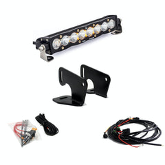 Baja Designs 447166 Polaris RZR Pro XP Hood Mount Light Kit 10 Inch S8