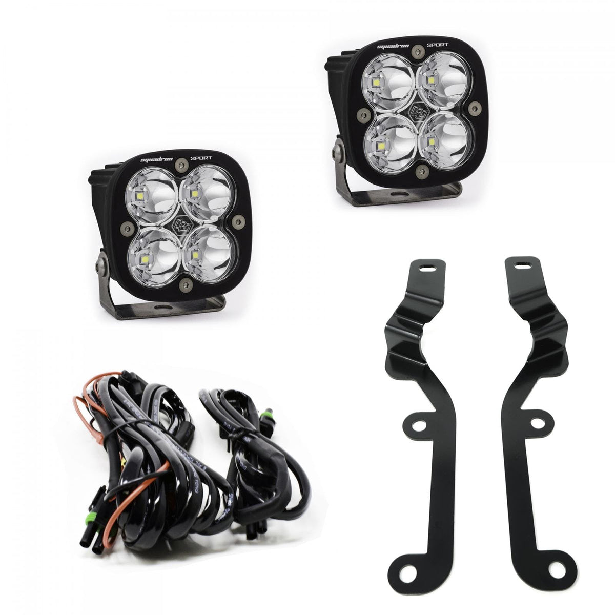 Baja Designs 447524 A-Pillar Kit Squadron Sport