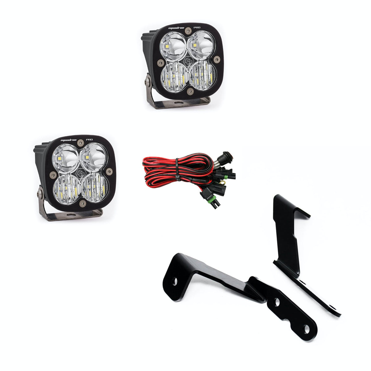 Baja Designs 447576 A-Pillar Kit Squadron Pro Lights