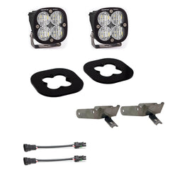 Baja Designs 447631 Super Duty Fog Lights Squadron Pro Super Duty Fog Pocket Kit