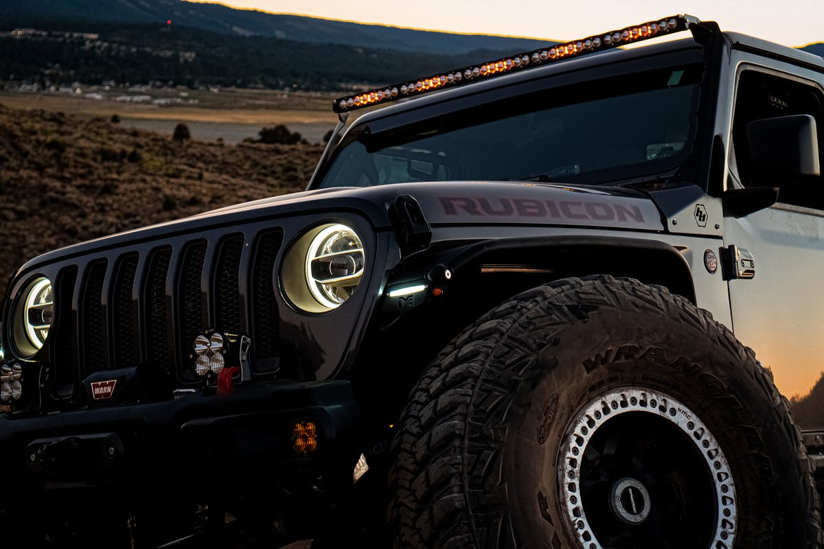 Baja Designs 447664UP Roof Bar LED Light Kit 8 XL Linkable w/Upfitter