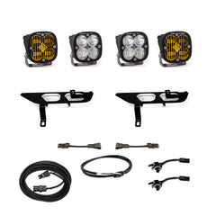 Baja Designs 447698UP Fog Pocket Kit SAE Amber/Sport DC W/ Upfitter