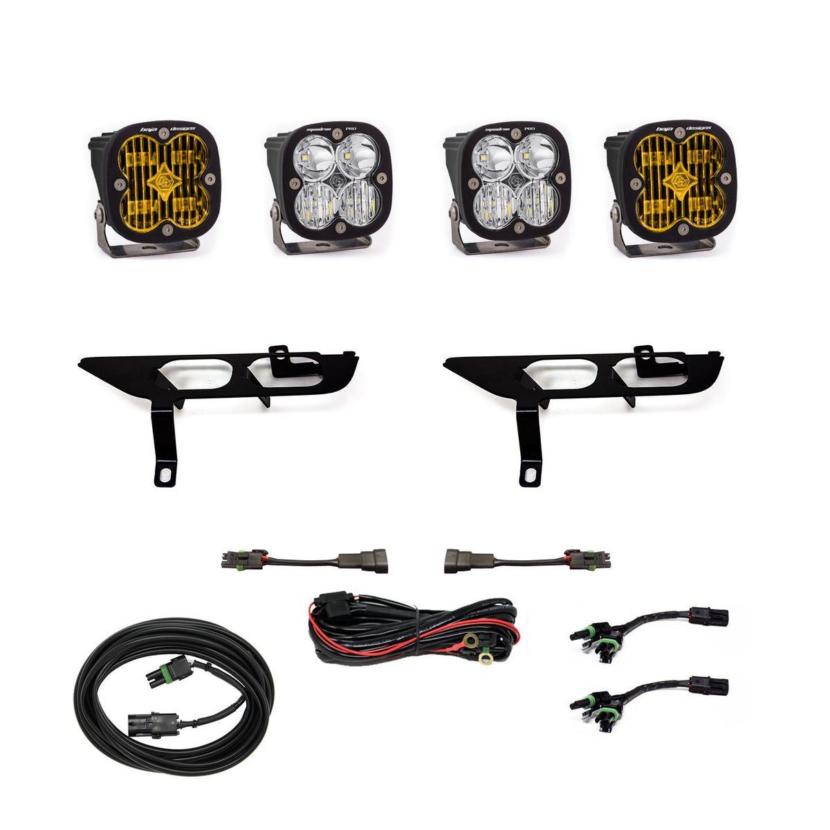 Baja Designs 447700 Fog Pocket Kit SAE Amber/Pro DC