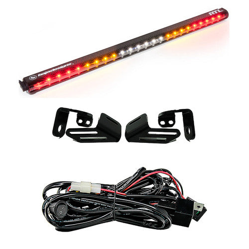 Baja Designs 447833 RTL 30 inch Rear Tail Light Kit 18 Wildcat XX Turn Signal Clear Baja Designs