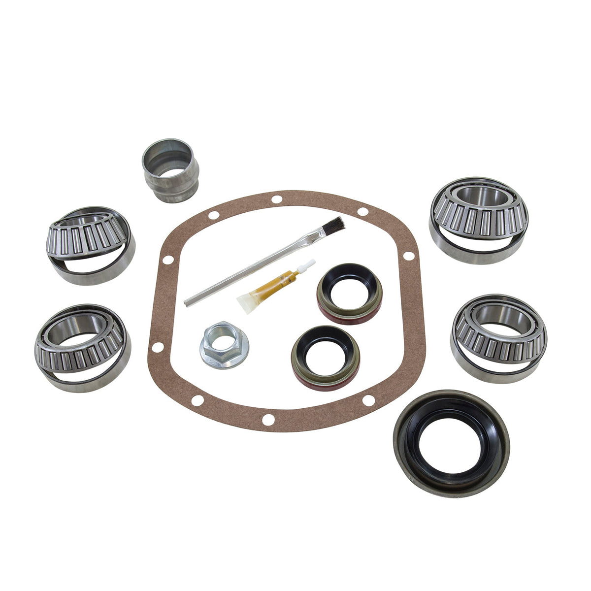 Yukon Gear 07-17 Jeep Wrangler (4WD) Axle Differential Bearing and Seal Kit - Front BKD30-JK