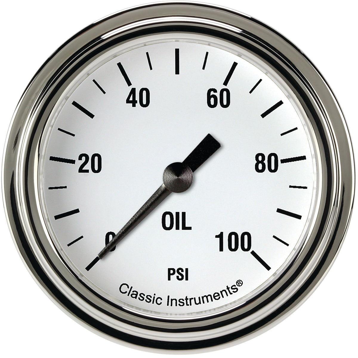 Classic Instruments Engine Oil Pressure Gauge WH381SLF