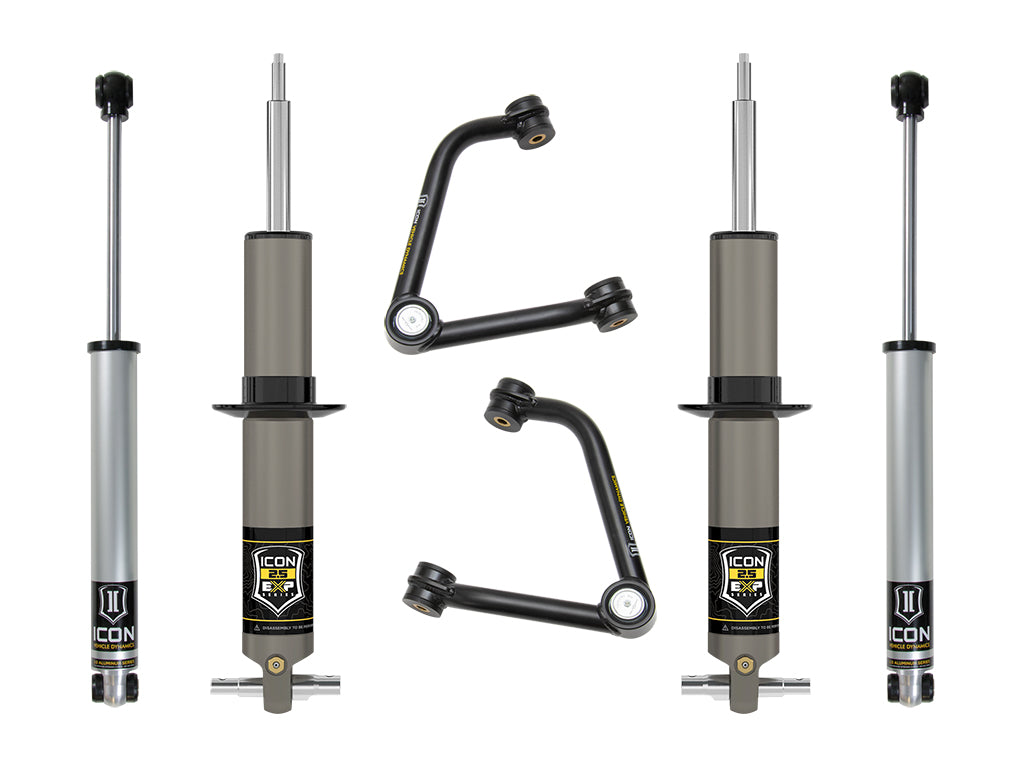 ICON Vehicle Dynamics K73072T 2.38-3.75 inch Stage 2 Exp Suspension System W Tubular UCA