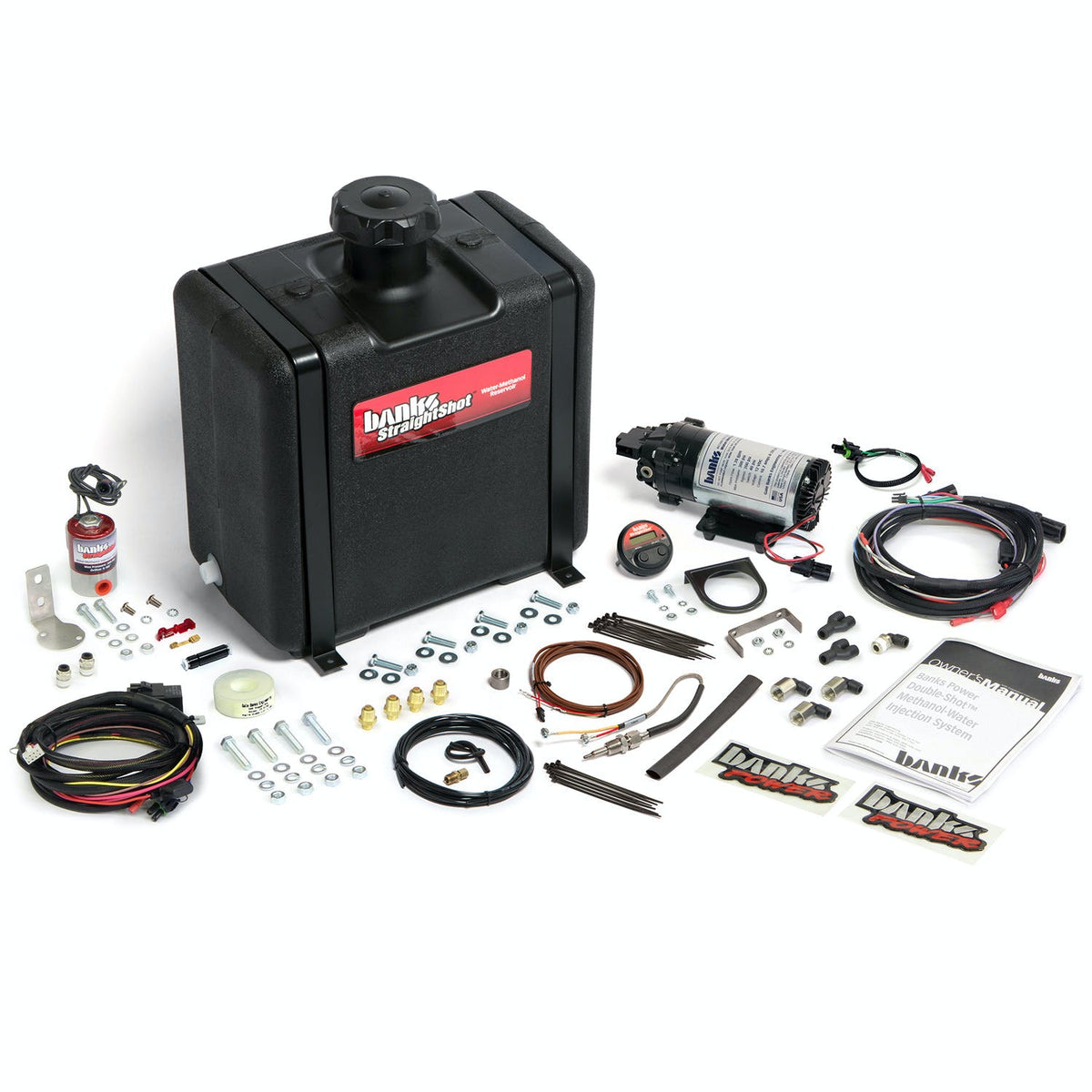 Banks Power 45002 Double-Shot-Water-Methanol Injection System; Low Volume-Universal Application