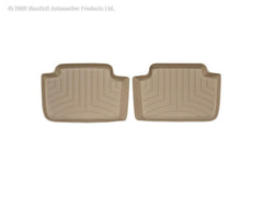 WeatherTech 450382 Rear FloorLiner Tan