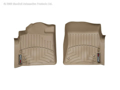 WeatherTech 451571 Front FloorLiner Tan