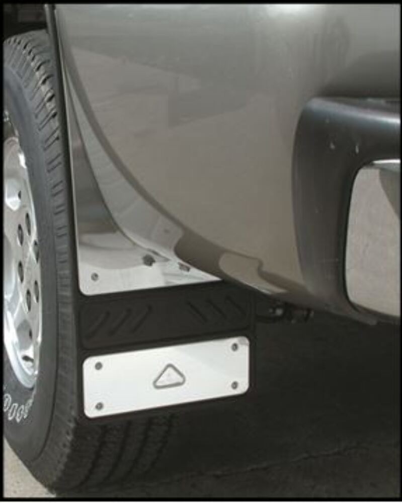 Precision Design 11" SS Rear Mud Flaps 750005