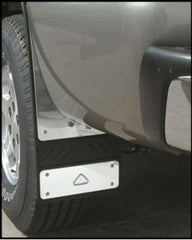 Precision Design 11" SS Rear Mud Flaps 750005