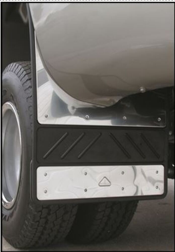 Precision Design 11" SS Rear Mud Flaps 750015