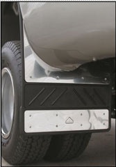 Precision Design SS Dually Rear Mud Flaps 750016