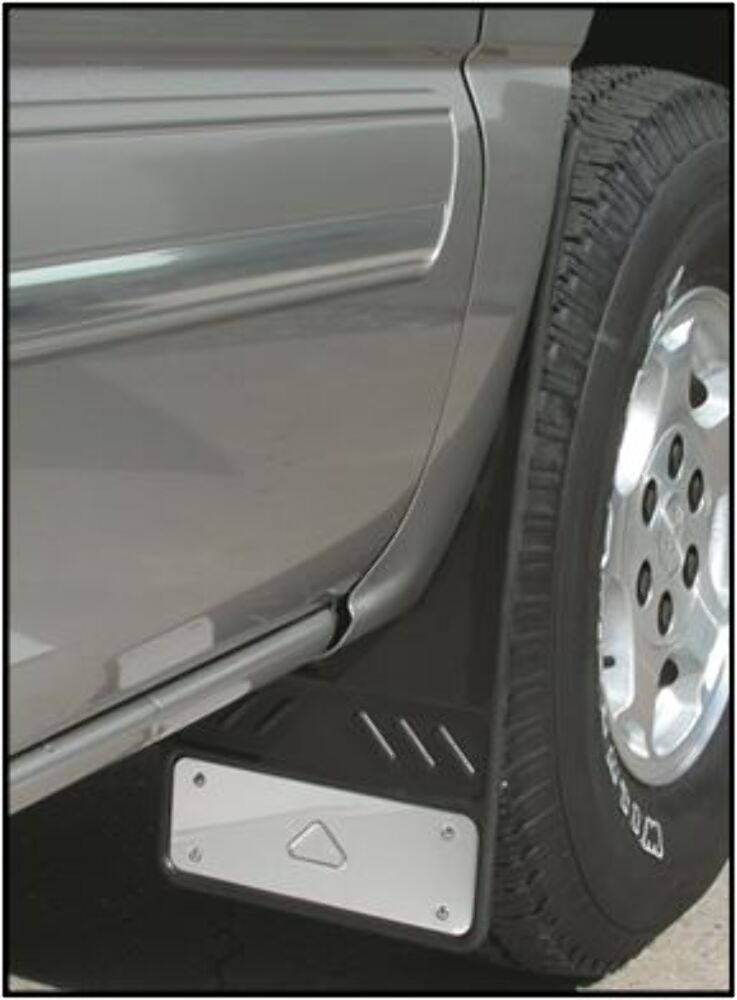 Precision Design 12.5" SS Front Mud Flaps 750056