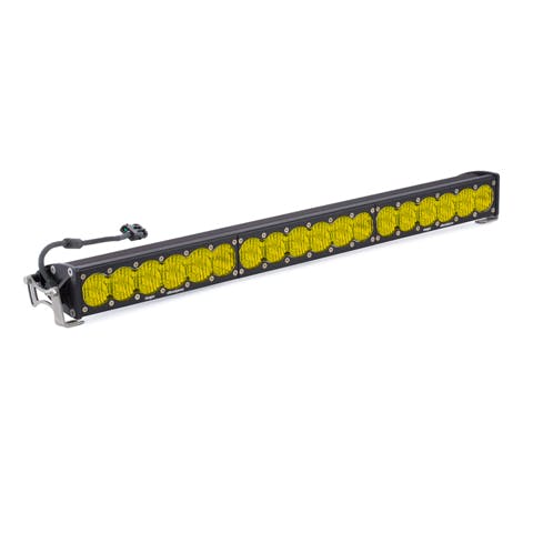 Baja Designs 453014 30 Inch LED Light Bar Amber Wide Driving Pattern OnX6 Series