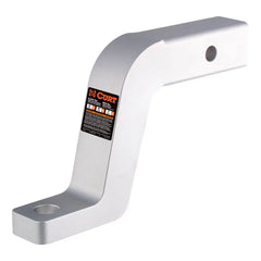 CURT Aluminum Ball Mount (2" Shank, 8,000 lbs, 6" Drop, 8-1/2" Long) 45382
