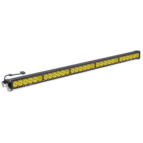 Baja Designs 455014 50 Inch LED Light Bar Amber Wide Driving Pattern OnX6 Series