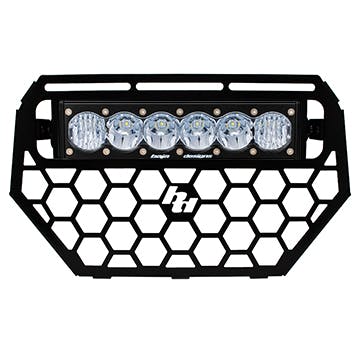 Baja Designs 457543 Polaris RZR Grille and OnX6 LED Light Bar Kit