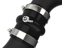 aFe POWER Hot Charge Pipe BladeRunner 2-1/2 IN Aluminum Hot Charge Pipe Black 46-20728-B